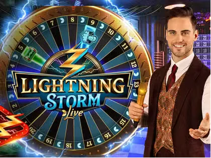 Lightning Storm live casino game